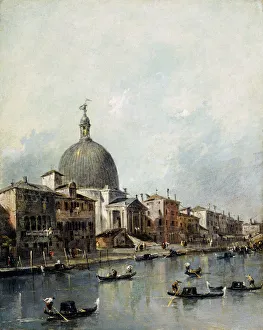 Guardi - San Simeone, Venice J910519 Guardi - San Simeone, Venice J910519