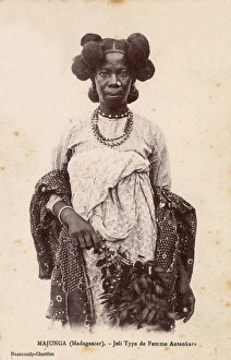 Antankarana woman from Mahajanga, Madagascar Antankarana woman from Mahajanga, Madagascar