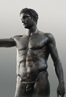 The boy from Marathon. 325 -300 BC. Work of Praxiteles' The boy from Marathon. 325 -300 BC. Work of Praxiteles'