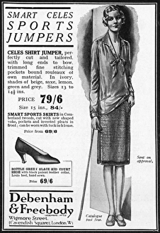 Debenham & Freebody advert, Diana Mitford Debenham & Freebody advert, Diana Mitford