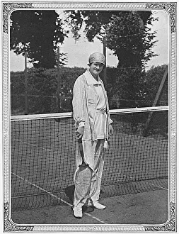 Gertie Millar in a trouser suit, 1916 Gertie Millar in a trouser suit, 1916