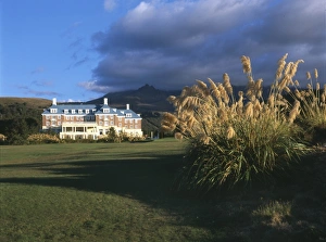 Grand hotel at Whakapapa, North Island, New Zealand Grand hotel at Whakapapa, North Island, New Zealand