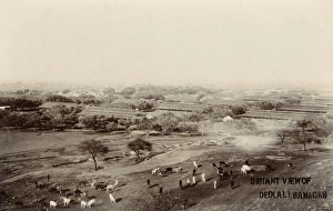 India - Deolali - British Garrison (distant view) India - Deolali - British Garrison (distant view)