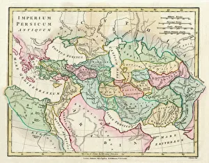 Map of the Ancient Persian Empire Map of the Ancient Persian Empire
