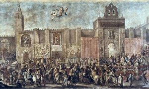 MARTINEZ, Domingo (1688-1749). Chariot of Fire MARTINEZ, Domingo (1688-1749). Chariot of Fire