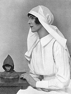 Mrs A. E. Grant (Bettine Stuart-Wortley) as a nurse, WW1 Mrs A. E. Grant (Bettine Stuart-Wortley) as a nurse, WW1