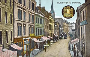 Murraygate, Dundee - Celebration of the Jute Industry Murraygate, Dundee - Celebration of the Jute Industry