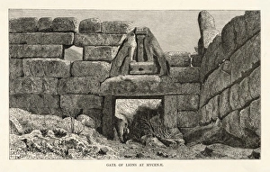 Mycenae - the Lion Gate Mycenae - the Lion Gate