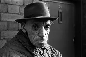 Old man in trilby hat, Stoke Old man in trilby hat, Stoke