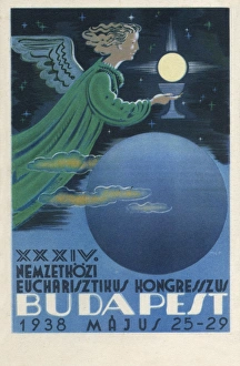 Poster for 1938 Eucharistic Congress, Budapest Poster for 1938 Eucharistic Congress, Budapest