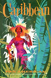 Poster, Pan American to the Caribbean Poster, Pan American to the Caribbean