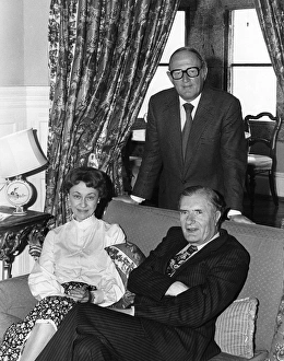 Robert Robinson with Lord & Lady St Levan, Cornwall Robert Robinson with Lord & Lady St Levan, Cornwall