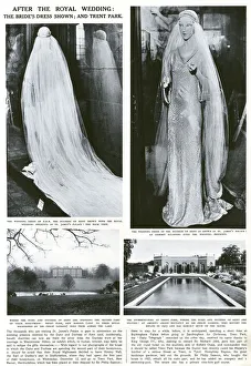 Royal Wedding 1934 - bride's dress and Trent Park Royal Wedding 1934 - bride's dress and Trent Park