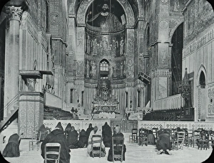 Sicily - Cathedral Interior at Monreale Sicily - Cathedral Interior at Monreale