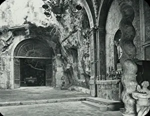 Sicily - Palermo Monte Pellegrino Saint Rosalie's Chapel Sicily - Palermo Monte Pellegrino Saint Rosalie's Chapel