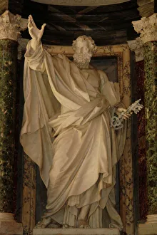 Statue of St Peter, Basilica di San Giovanni in Laterano Statue of St Peter, Basilica di San Giovanni in Laterano