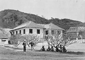 Straw roofed building, Fiji Straw roofed building, Fiji