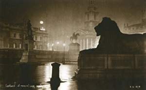 Trafalgar Square, London - At Night Trafalgar Square, London - At Night