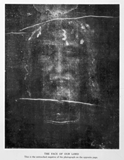 Turin Shroud Face 1934 Turin Shroud Face 1934