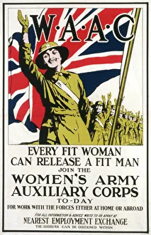 Waac Poster/Wwi Waac Poster/Wwi
