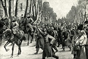 WW1 - Austro-Hungarian troops capture Belgrade, Serbia WW1 - Austro-Hungarian troops capture Belgrade, Serbia