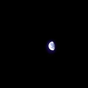 <b class=qtipBold><figcaption>Earth from Apollo 8</figcaption></b><br>This is how the Earth looked as photographed from a point near the Moon by the Apollo 8 astronauts. The Earth fills less than one percent of the frame exposed through 80mm lens. North is approximately vertical. Kinda lonely, isn't it'<br><em>© NASA</em> Earth from Apollo 8