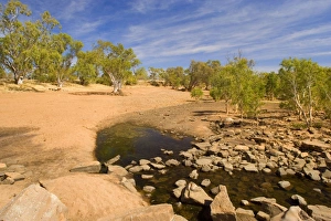 drought - nearly completely dried out riverbed, which is evidence of drought drought - nearly completely dried out riverbed, which is evidence of drought