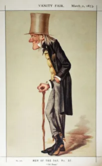 1873 Richard Owen 'Old bones' Vanity Fair 1873 Richard Owen 'Old bones' Vanity Fair