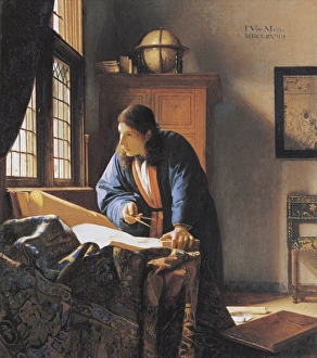 The Geographer, 17th century artwork The Geographer, 17th century artwork