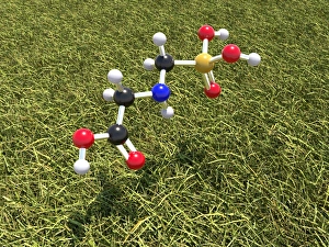 Glyphosate weed killer molecule Glyphosate weed killer molecule