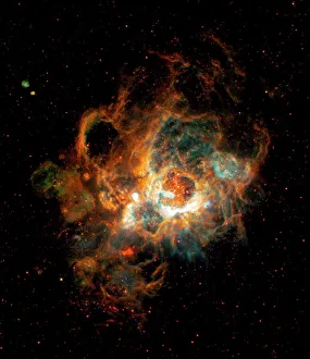 Hubble Space Telescope view of nebula NGC 604 Hubble Space Telescope view of nebula NGC 604