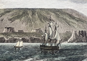 Old Sail ships Galapagos Island Isabela Old Sail ships Galapagos Island Isabela