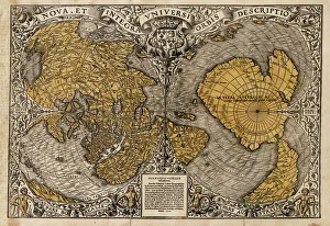 Oronce Fine's world map, 1531 Oronce Fine's world map, 1531