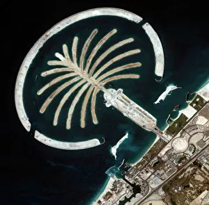 Palm Islands construction, Dubai Palm Islands construction, Dubai