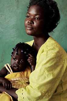 Ugandan mother and child Ugandan mother and child