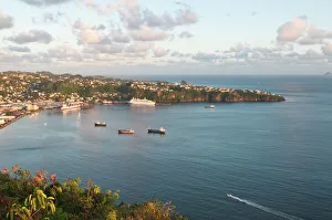 Boudicca, Fred Olsen Cruise Lines, Kingstown Harbour, St. Vincent, St. Vincent Boudicca, Fred Olsen Cruise Lines, Kingstown Harbour, St. Vincent, St. Vincent