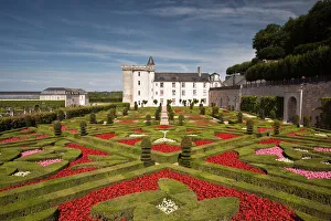 Chateau de Villandry, UNESCO World Heritage Site, Villandry, Indre-et-Loire, Loire Valley Chateau de Villandry, UNESCO World Heritage Site, Villandry, Indre-et-Loire, Loire Valley