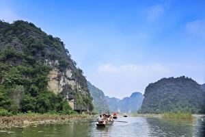 Karst Landscapes of Tam Coc and Trang An in the Red River area, UNESCO World Heritage Site Karst Landscapes of Tam Coc and Trang An in the Red River area, UNESCO World Heritage Site