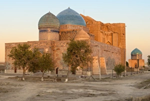 Khodja Ahmet Yasawi (Khoja Ahmed Yasawi) Mausoleum, UNESCO World Heritage Site, Turkistan Khodja Ahmet Yasawi (Khoja Ahmed Yasawi) Mausoleum, UNESCO World Heritage Site, Turkistan