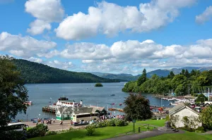 Lake Windermere from Bowness on Windermere, Lake District National Park, Cumbria, England Lake Windermere from Bowness on Windermere, Lake District National Park, Cumbria, England