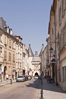 The Porte de la Craffe, built in the 14th and 15th centuries, the citys oldest fortification. Nancy, Meurthe-et-Moselle, France, Europe The Porte de la Craffe, built in the 14th and 15th centuries, the citys oldest fortification. Nancy, Meurthe-et-Moselle, France, Europe