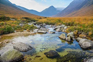 Sannox Burn, Glen Sannox, Isle of Arran, North Ayrshire, Scotland, United Kingdom, Europe Sannox Burn, Glen Sannox, Isle of Arran, North Ayrshire, Scotland, United Kingdom, Europe