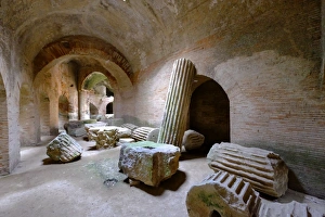 The Underground of the Flavian Amphitheater, the third largest Roman amphitheater in Italy The Underground of the Flavian Amphitheater, the third largest Roman amphitheater in Italy