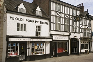 Ye Olde Pork Pie Shoppe, Melton Mowbray, Leicestershire, England, United Kingdom, Europe Ye Olde Pork Pie Shoppe, Melton Mowbray, Leicestershire, England, United Kingdom, Europe