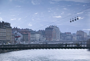 Cable Car, Grenoble, Isere, France Cable Car, Grenoble, Isere, France