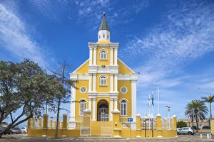 Curacao, Willemstad, Punda, Wilhelminaplein, De Temple - The Temple Emanuel - Former Curacao, Willemstad, Punda, Wilhelminaplein, De Temple - The Temple Emanuel - Former