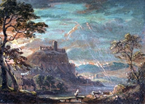 Ruin on a Hill, by Paul Sandby Ruin on a Hill, by Paul Sandby