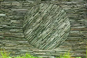 An Andy Goldsworthy art instalation in a sheep fold at Tilberthwaite in the Lake District An Andy Goldsworthy art instalation in a sheep fold at Tilberthwaite in the Lake District