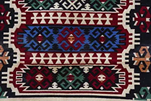 A Bedouin rug at Petra A Bedouin rug at Petra