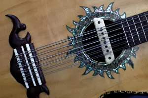 A Sixth bass (or Bajo sexto in spanish), a Mexican instrument with 12 strings in 6 double A Sixth bass (or Bajo sexto in spanish), a Mexican instrument with 12 strings in 6 double